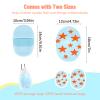 Blublu Park 2Pcs Sand Remover for Beach Kids and Adults, Baby Powder Sand Removal Bag, Baby Beach Essentials for Vacation,Skin-Friendly, Beaches Accessories, Must Haves, Gifts for Family view 3