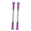 Kisangel 6pcs Adjustable Pull Rods for Rc Steering Linkage Compatible Racing Buggy Upgrade Parts view 1