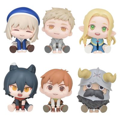 6pcs Marcille Donato Figure Set, Mini Anime Figures Laios Touden Look Up Figure Cartoon Figurine Cake Topper Car Dashboard Ornament Gifts