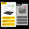 ACCOER Acrylic Display Case, Clear Acrylic Display Case, Clear Storage Containers Storage for Handbags, Collectibles & Figures, 15x25x25cm/6x10x10in view 3