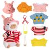 Acgtrick Cute Capybara Plush with 10 Pcs Clothes & Accessories, Cute Capybara Stuffed Animal with Outfits, Dress Up Capybara Stuffed Animal Plush Toys for Kids Girl Boy Birthday view 1