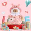 Acgtrick Cute Capybara Plush with 10 Pcs Clothes & Accessories, Cute Capybara Stuffed Animal with Outfits, Dress Up Capybara Stuffed Animal Plush Toys for Kids Girl Boy Birthday view 3