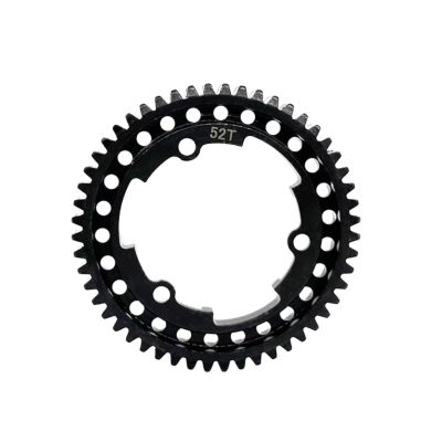 RC Car DIY Parts for E-Revo 2.0 for Vxl for Maxx for Traxxas 1/5 for X-Maxx 1/7 XO-1 1/10 Steel 46T 50T 52T 54T Spur Gear 1.0M 6447 6449 RC Car Upgrade Parts(52T)