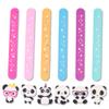 LOCHSOEL Panda Slap Bracelets for party- Silicone Wristbands Adjustable Party Favors,Classroom Prizes,Carnival Games-Birthday Gifts for Adults(6Pack) view 2