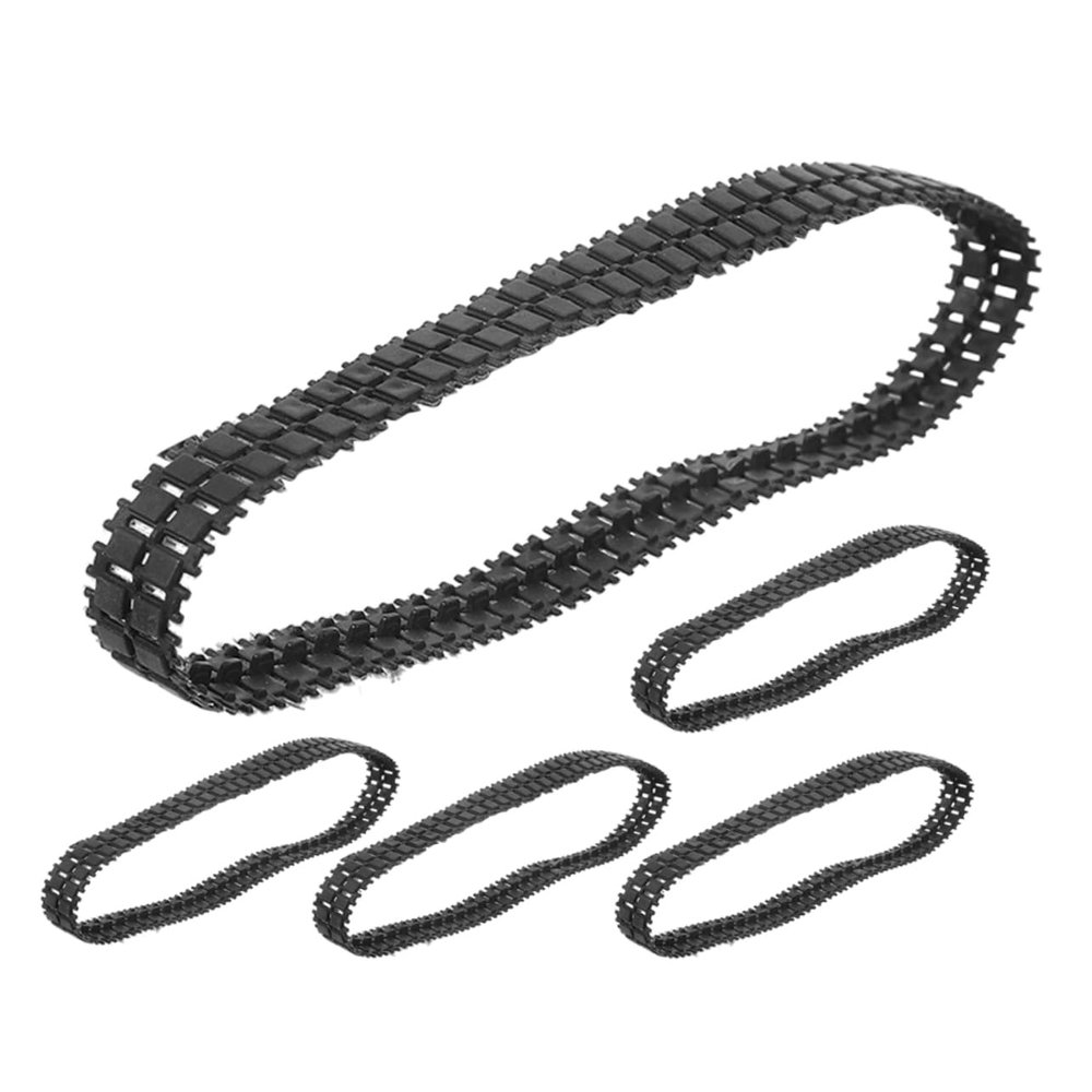 Toddmomy 5pcs DIY Tank Track Replacement Parts for Robot Tank Treads Rc Tracked Vehicles