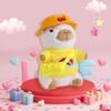 Acgtrick Capybara Plush Toy with 10 Pcs Clothes & Accessories, Dress Up Capybara Plush Toys, Cute Capybara Stuffed Animal with Outfits Birthday Gifts for Boys Girls view 4
