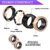 Cevioce 9 PCS Magnetic Ring Fidget Toys Set,ADHD Anxiety Magnetic Fidget Toys Adults Boys,Coolest Fidget Spinner Finger Ring Stress Relief Toy for Teens,Birthdays Easter Gifts for 8+ Year Old Present view 2