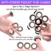 Cevioce 9 PCS Magnetic Ring Fidget Toys Set,ADHD Anxiety Magnetic Fidget Toys Adults Boys,Coolest Fidget Spinner Finger Ring Stress Relief Toy for Teens,Birthdays Easter Gifts for 8+ Year Old Present view 4