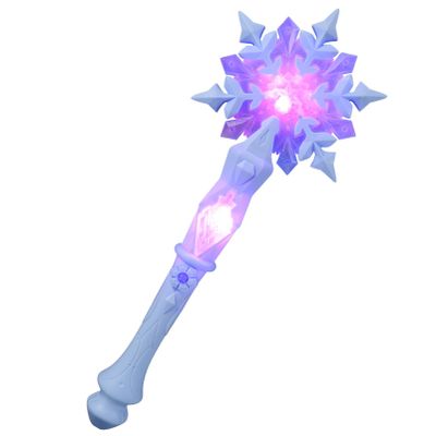 BESPORTBLE Light Up Snowflake Wands:Princess Wand Girl Cosplay Toy for Kids Girls Princess Birthday Party Supplies