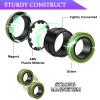 Cevioce 9 PCS Magnetic Ring Fidget Toys Set,ADHD Anxiety Magnetic Finger Spinner Pack for Adults and Teens,Kids Coolest Magnet Stress Relief Toy for 8+ Year Old Boys Girls Present view 2