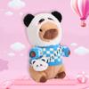 Acgtrick Capybara Plush with 9 Pcs Capybara Costume, Kawaii Dress Up Capybara Stuffed Animal, Dress Up Cute Capybara Plushies for Kids Girls Boys view 4