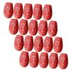 Happyyami 30pcs Realistic Fake Fruit Dates Artificial Red Dried Jujube Home Decor for Photography Store Display view 1