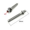 for Axial for SCX10 1/10 4PCS Aluminum Body Post Mounts Car Shell with R Clips Fixing Column Part Model RC Crawler Accessories RC Car Upgrade Part(Titanium) view 2
