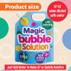 Klevly 67 oz Iridescent Bubble Solution Refill | Non-Toxic Quick & Easy Just Add Water to Make 67 oz Bubble Refill Solution | Bubbles for Kids | Bubbles Bulk | Bubble Machine Solution | Giant Bubbles view 2