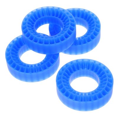 Milisten 4 Pack Rc Car Tire Inserts Silicone Rubber Tire Inserts for Rc Cars for 1/18 1/24 Supplies