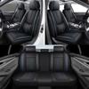 Car Seat Covers for Genesis Electrified GV70 2023-2025 2026,Soft Leather Seat Covers 5-Seats Luxury,Interior Accessories with Airbag,Automobile Seat Cover Sets for Electrified GV70(Black+Blue) view 2