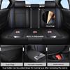 Car Seat Covers for Genesis Electrified GV70 2023-2025 2026,Soft Leather Seat Covers 5-Seats Luxury,Interior Accessories with Airbag,Automobile Seat Cover Sets for Electrified GV70(Black+Blue) view 3
