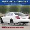 BDBO Rear Spoiler Wings for Benz CLA-Class C117 W117 4-Door Sedan 2013-2019 Trunk Spoiler Wing Trunk Tail Rear Trunk Lid,Glossy Black Duckbill Style view 3