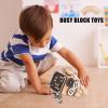 Busy Cube Fidget Toy, Learning Cube for Kids,Wooden Blocks Cube Toys - Educational Shake Block Toy, Interactive Block Cube Toys for Cumpl view 2