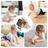 Busy Cube Fidget Toy, Learning Cube for Kids,Wooden Blocks Cube Toys - Educational Shake Block Toy, Interactive Block Cube Toys for Cumpl view 3