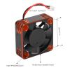30x30mm/1.2x1.2in RC Cooling Fan, 28000 RPM Maximum Speed 28mm/1.1in Cable Electric Motor Cooling Fan for 1/10, 1/12, 1/8 RC ESC Engines (Orange) view 3