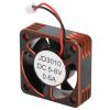 30x30mm/1.2x1.2in RC Cooling Fan, 28000 RPM Maximum Speed 28mm/1.1in Cable Electric Motor Cooling Fan for 1/10, 1/12, 1/8 RC ESC Engines (Orange) view 4