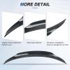 BDBO Rear Spoiler Wings for Mercedes Benz C Class W206 Sedan C300 C43 4MATIC Trunk Lid Duckbill 2023 2024 2025 Trunk Spoiler Wing Trunk Tail Rear Trunk Lid,Glossy Black view 4
