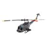 BrickCraftWorks 1/48 C032 UH-1 Huey RC Helicopter - 2.4G 6CH Flybarless Design with Optical Flow Positioning & Altitude Hold, 3D Stunt Helicopter Model with Gyro view 3
