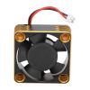 30x30mm/1.2x1.2in RC Cooling Fan, 28000 RPM Maximum Speed 28mm/1.1in Cable Electric Motor Cooling Fan for 1/10, 1/12, 1/8 RC ESC Engines (Gold) view 1