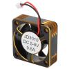 30x30mm/1.2x1.2in RC Cooling Fan, 28000 RPM Maximum Speed 28mm/1.1in Cable Electric Motor Cooling Fan for 1/10, 1/12, 1/8 RC ESC Engines (Gold) view 2