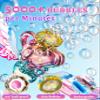 Uregoio Princess Bubble Wand for Girls - Rechargeable Spinning Light Up Magic Fairy Scepter Bubble Machine Toy with 12 Bubble Refills & Music, Easter Birthday Gift for Kids Toddlers Age 3-8 (Pink) view 4