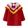2025 Kindergarten Graduation Gown Cap 2pc Outfits Set Child's Unisex Preschool Ceremony Photo (Red, 18-24 Months) view 2