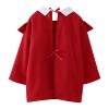 2025 Kindergarten Graduation Gown Cap 2pc Outfits Set Child's Unisex Preschool Ceremony Photo (Red, 18-24 Months) view 3
