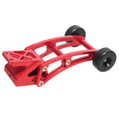 XinGeeek RC Car Head-Up Wheel for MJX Hyper Go 1/14 14209 14210 RC Adjustable Head-Up Wheelie Bar Upgrades (Red)