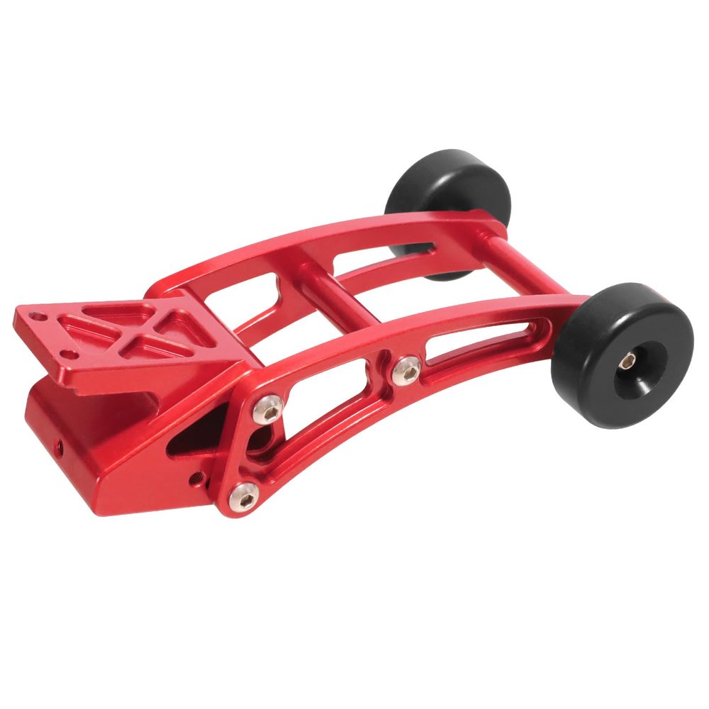 XinGeeek RC Car Head-Up Wheel for MJX Hyper Go 1/14 14209 14210 RC Adjustable Head-Up Wheelie Bar Upgrades (Red)