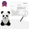 INPANY Bouncy Horse, Panda Hopper Toys, Toddler Plush Bouncing Animal, Kid Inflatable Ride on Rubber Bouncer, Outdoor Cool Birthday Gift for 2 3 4 Yr Boy Girl view 4