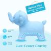 INPANY Bouncy Horse, Elephant Hopper Toys, Toddler Plush Bouncing Animal, Kids Inflatable Ride on Rubber Bouncer, Outdoor Birthday Gift for 2 3 4 Yr Boy Girl view 3