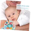 DECHOUS Preschool Educational Toys Interactive Baby Pull String Toys Silicone Baby view 4