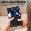 GRABOTE R40S PRO 3.5-Inch IPS Screen Mini Retro Console- Built in 45+ Emulators 256G TF Card, Supports to Wi-Fi Connectivity and Connection Handle for 2 Players-Grey view 2