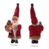 ABOOFAN Christmas Santa Claus Plush Doll Ornament for Holiday Tree Decoration Adorable Hanging Decor for Festive Celebrations and Giving view 3