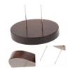 ABOOFAN 2Pcs Doll Display Stand with Wooden Base and Needle Support Stable Crochet Doll Holder for Exhibitions Stands for Felt Dolls for Showcasing Stores view 4