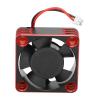 30x30mm/1.2x1.2in RC Cooling Fan, 28000 RPM Maximum Speed 28mm/1.1in Cable Electric Motor Cooling Fan for 1/10, 1/12, 1/8 RC ESC Engines (Red) view 1