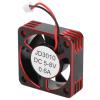 30x30mm/1.2x1.2in RC Cooling Fan, 28000 RPM Maximum Speed 28mm/1.1in Cable Electric Motor Cooling Fan for 1/10, 1/12, 1/8 RC ESC Engines (Red) view 2