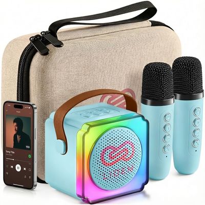 Karaoke Machine for Kids (1, Blue)