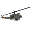 BrickCraftWorks 1/48 C032 UH-1 Huey RC Helicopter - 2.4G 6CH Flybarless Design with Optical Flow Positioning & Altitude Hold, 3D Stunt Helicopter Model with Gyro view 3