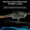 BrickCraftWorks 1/48 C032 UH-1 Huey RC Helicopter - 2.4G 6CH Flybarless Design with Optical Flow Positioning & Altitude Hold, 3D Stunt Helicopter Model with Gyro view 4