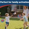 iPlay, iLearn Toss and Catching Ball Game Set, Easy to Use Sticky Balls & Beginner Baseball Glove, Outdoor Sport Paddle Fits All Hand Sizes For Toddler Teen Adult, Fun Activity Gift Idea for Boys Girl view 2
