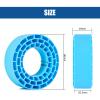 INJORA 1.55" Silicone Rubber Insert Foam for 95-97mm Tires(Blue) view 4