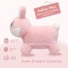 INPANY Bouncy Horse, Bunny Rabbit Hopper Toys, Toddler Plush Bouncing Animal, Kids Inflatable Ride on Rubber Bouncer, Outdoor Birthday Gift for 2 3 4 Yr Boy Girl view 3