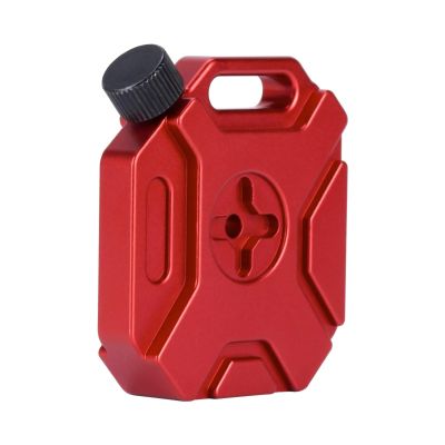 BOQEXSS for SCX10 for TRX4 for YIKONG VS4-10 D90 1/8 1/10 Metal Fuel for Tank Decoration Accessories Crawler Car Replacement Parts Upgrade Parts RC Car Parts(Red)